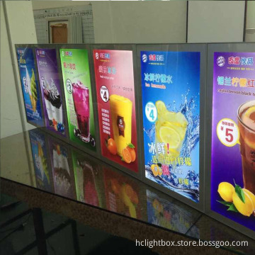 Light up Menu Menu Signs Menu Display Fast Food Menu Board Menu Light Box Restaurant LED Menu